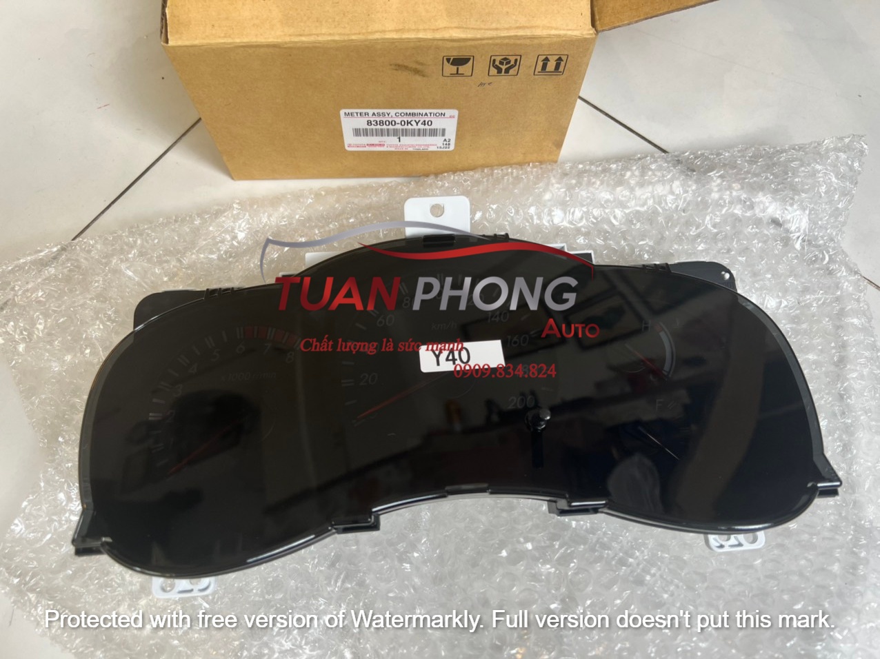 Đồng Hồ Taplo TOYOTA INNOVA Chính Hãng/838000KY40